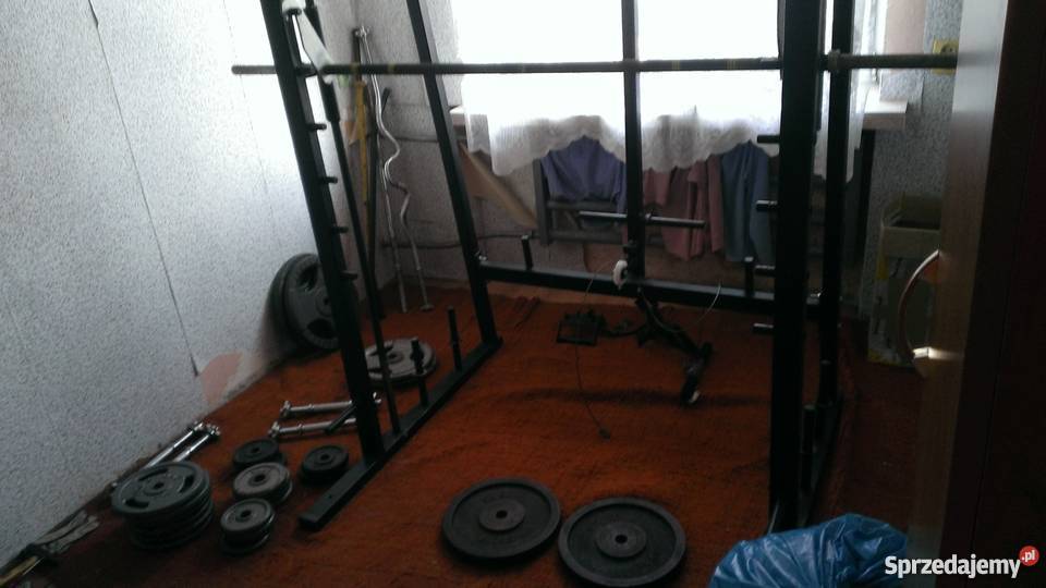 SIŁOWNIA SUWNICA SMITHA 136 CIEŻARÓW HANTLE