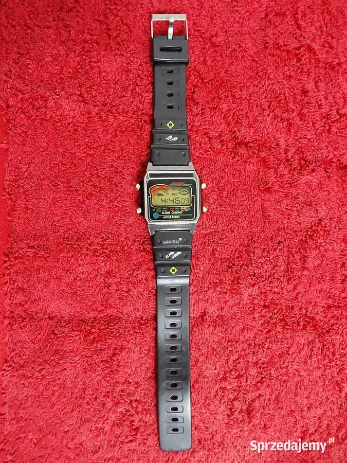 UNIKAT Zegarek Vintage SHARK Digital Retro lata