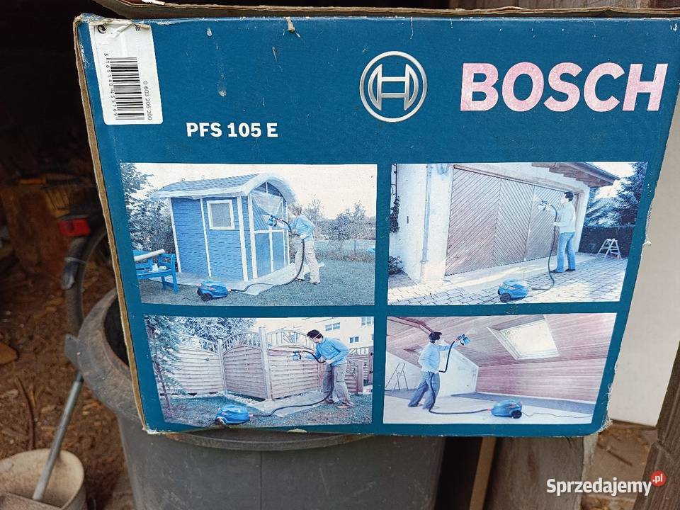 BOSCH Pistolet do malowania PFS 105 E WALLPaint Wierzchucino