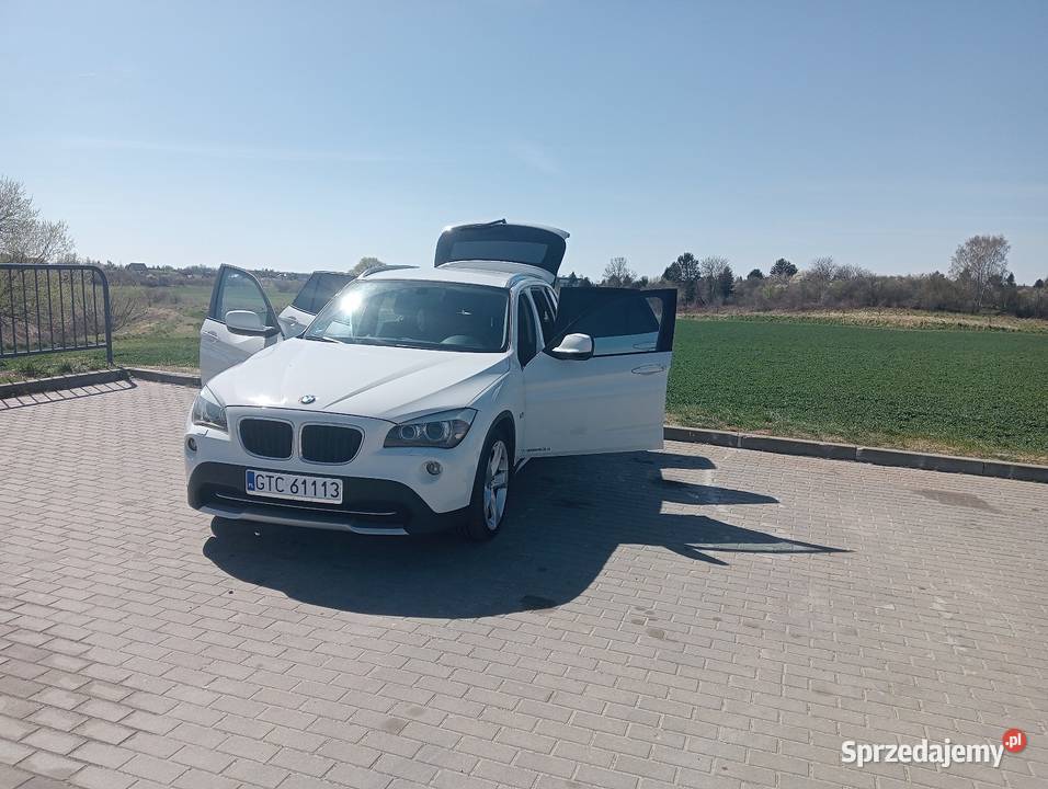 Piękne BMW x1 światła do jazdy dziennej Tczew sprzedam