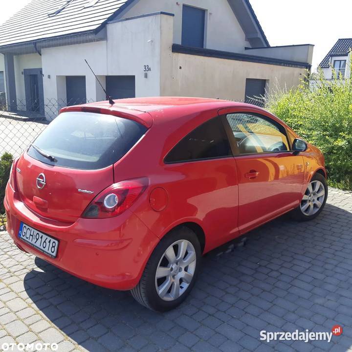 Opel Corsa 2014r 87 przebiegu poduszka powietrzna Słupsk