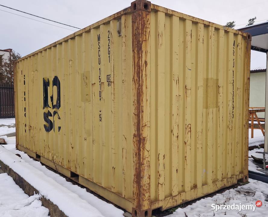 Kontener Morski 20 Magazyn Sprzedam Somianka-Parcele