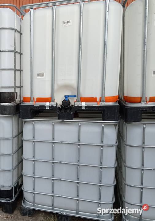 Zbiornik beczka mauzer mauser paletopojemnik IBC świętokrzyskie Małogoszcz