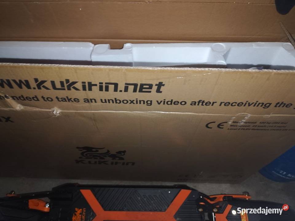 Kukirin G2 2026 Pojazd elektryczny 1200W 55h 48V Kościan