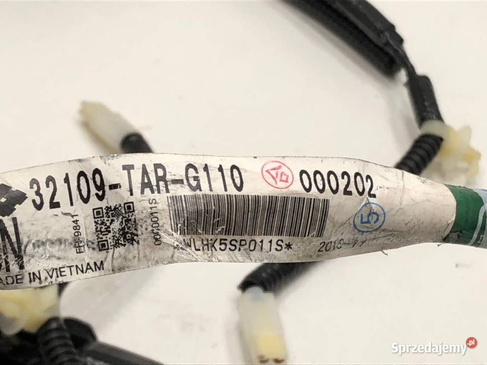 WIĄZKA KLAPY HONDA JAZZ IV 32109TARG110 13 102 osobowe