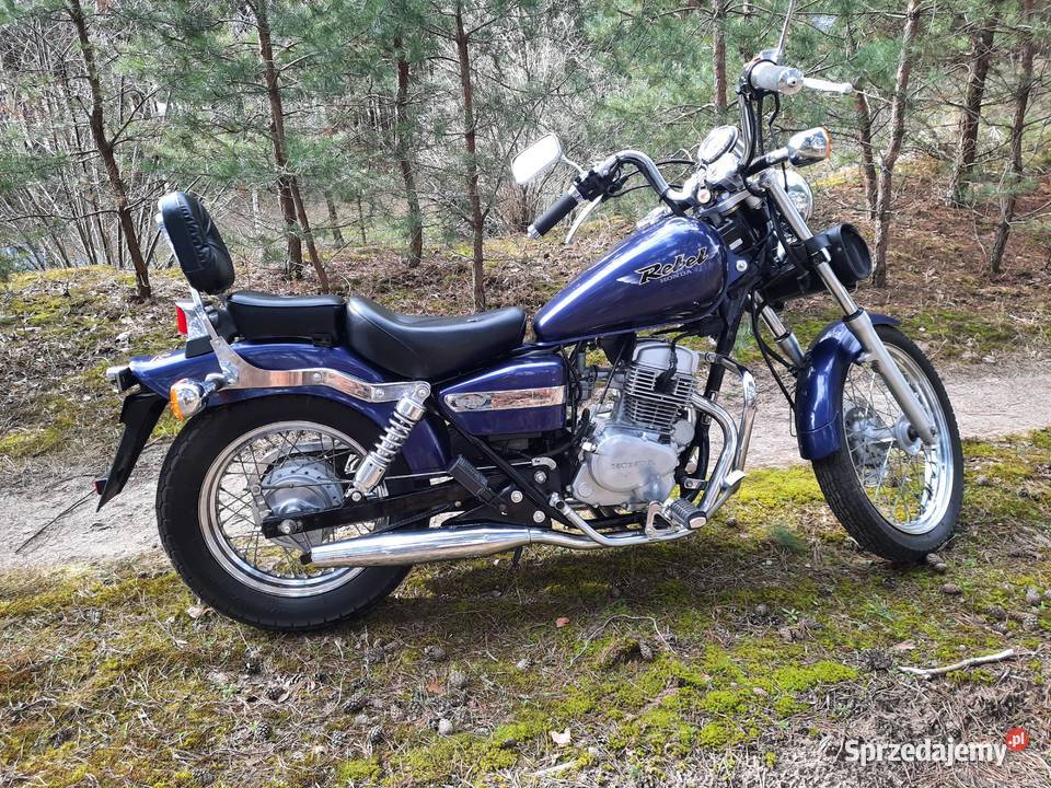 Motocykl Honda Rebel 125katB Rok produkcji 1998 wielkopolskie