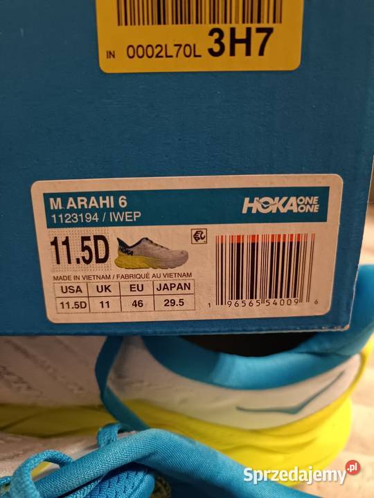 Buty biegowe Hoka One One EU 46 wygodne śląskie Katowice