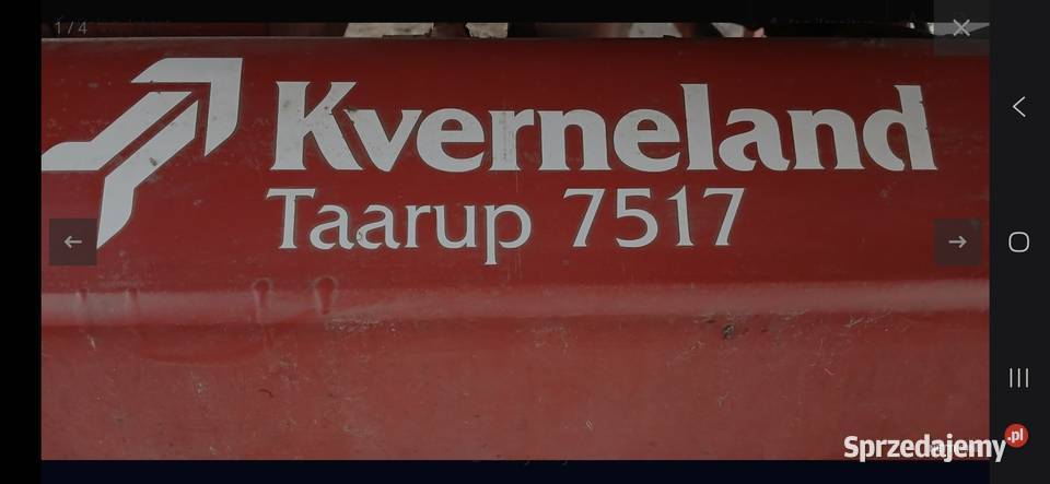 Owjiarka kverneland 7517 Suwałki