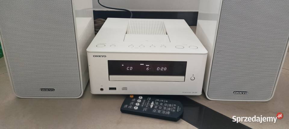 Mini wieża Onkyo Cs255 pilot i instrukcja Audio świętokrzyskie Sędziszów