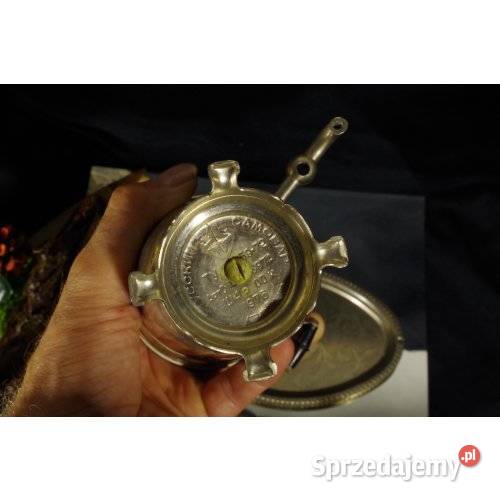 Miniaturowy samowar ZSRR 1976 serwis z tacą Pozostałe śląskie