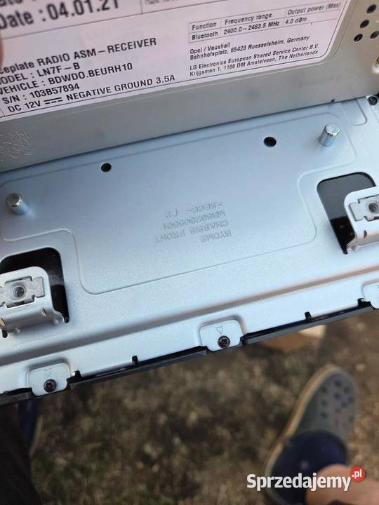 Radio Nawigacja Opel Zafira C 39186158 LN7FB Motoryzacja sprzedam