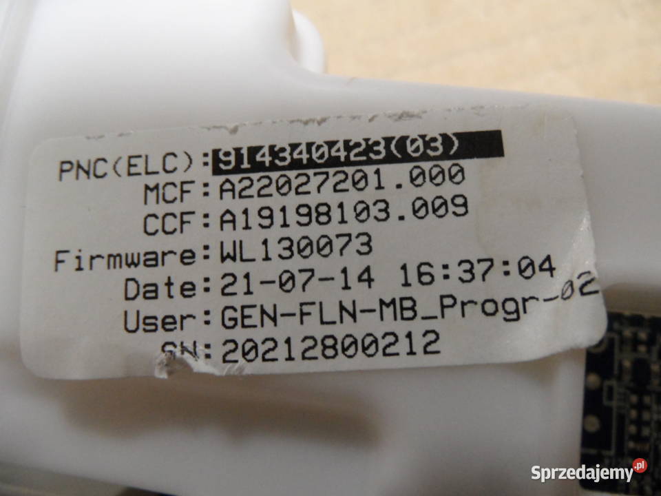 programator pralki electrolus EW6S406BPI świętokrzyskie sprzedam