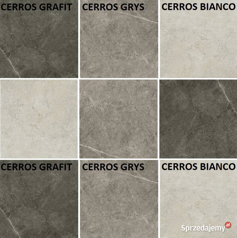 płytki 6060 cerros grafit grys bianco cerrad Gorzów Wielkopolski
