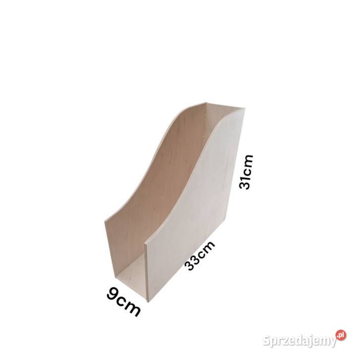 Drewniane pudełko stojak pod sklejkę plexikorale Skawica