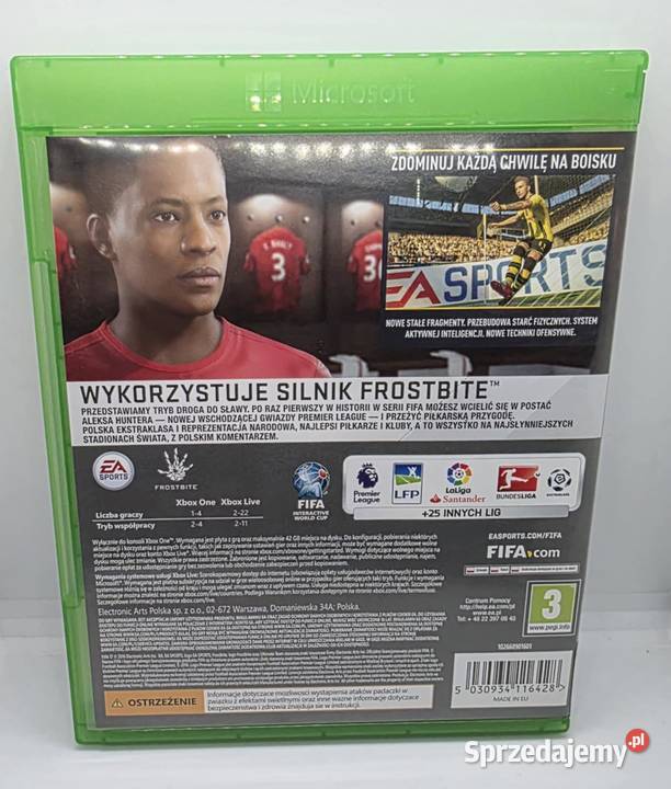 Gra Fifa 17 Xbox One Elbląg