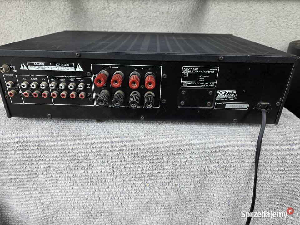 wzmacniacz kenwood ka 4010 stereo Chełm Śląski