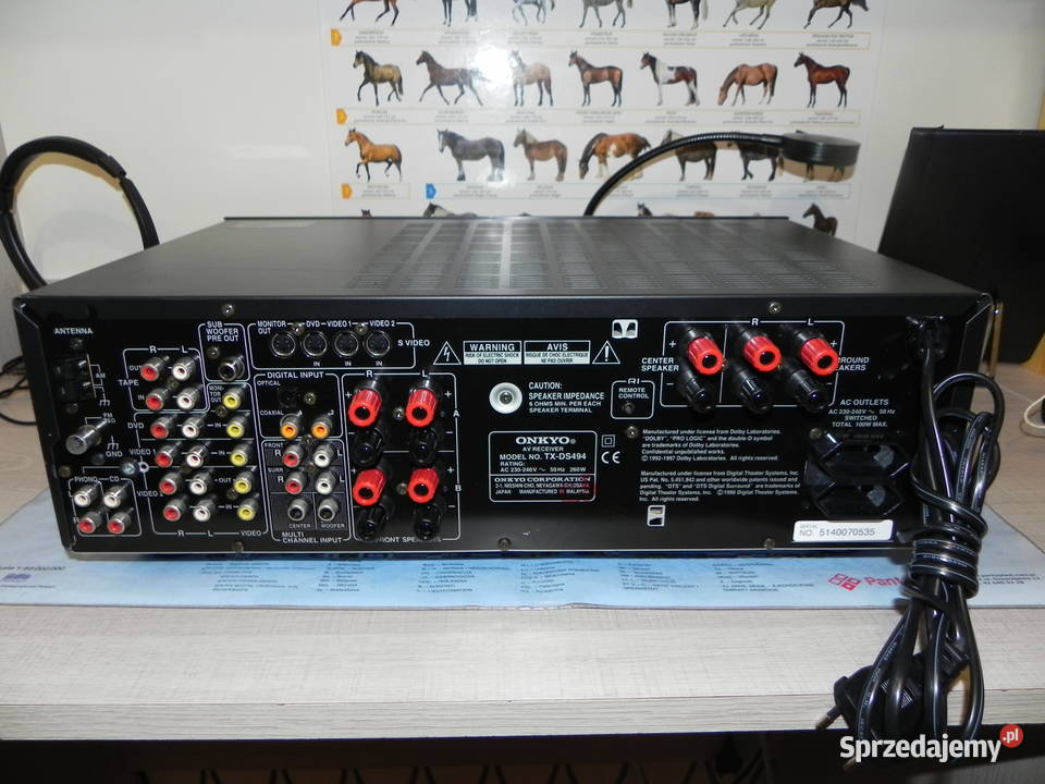 Amplituner Onkyo TXDS494 Dąbrowa Górnicza sprzedam