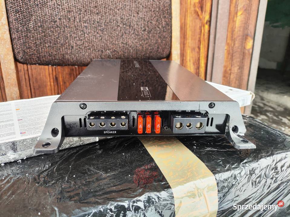Wzmacniacz samochodowy 1 kanałowy monoblok Niegowonice
