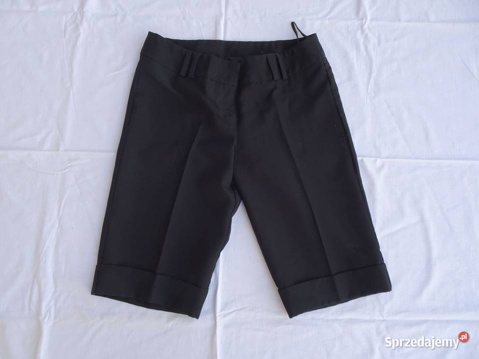 Look czarne Spodnie do kolan 40 Nowy Sącz sprzedam