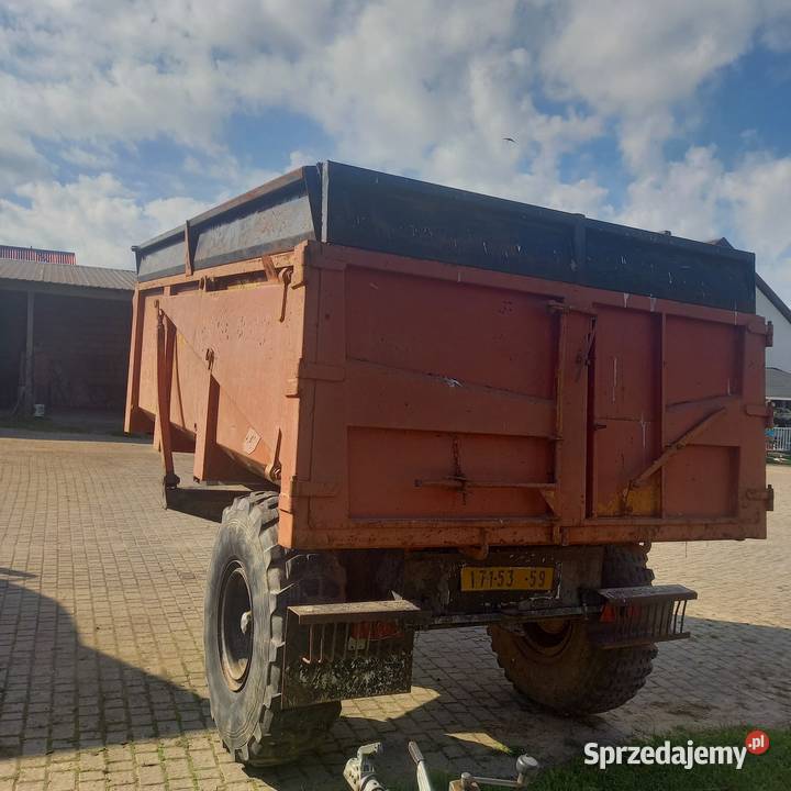 Przyczepa skorupowa 9 t