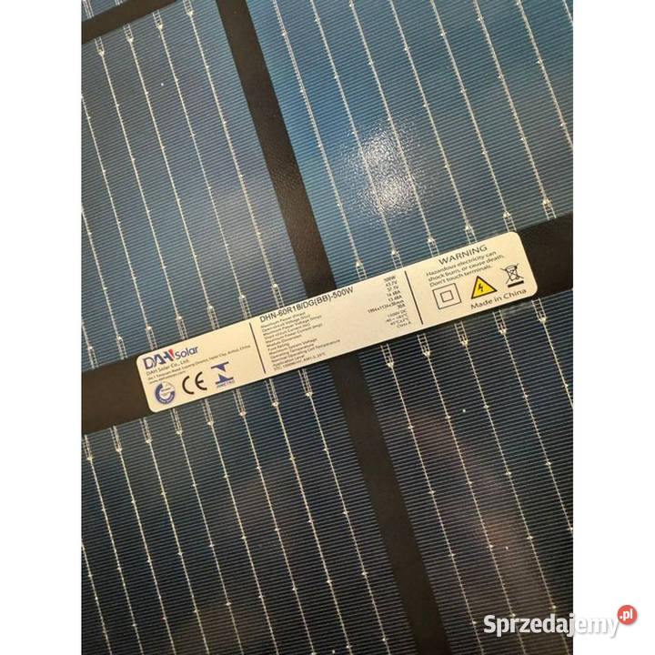 Panel Fotowoltaiczny DAH Solar 500W Bifacial Panele fotowoltaiczne