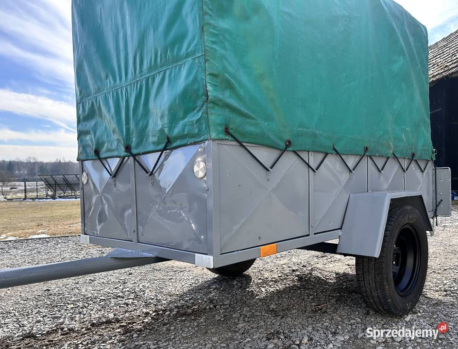 Przyczepka samochodowa bez prawa małopolskie Pogórska Wola sprzedam