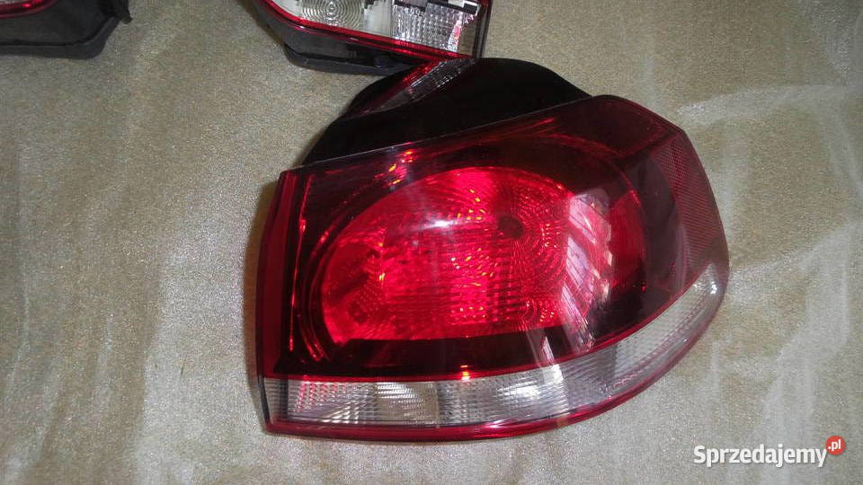 Vw Golf VI GTI lampy tynie komplet Europa Czarnt osobowe Łódź