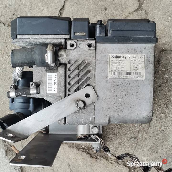 Webasto thermo top E 12v 37w benzyna 42kw Ogrzewanie postojowe lubuskie Gubin