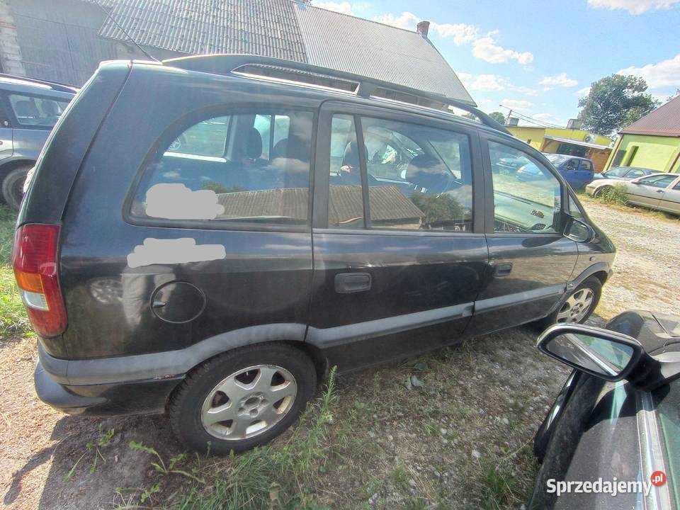 Opel Zafira 18 I 85 kW 1999 r dawca części Samochody na części Szklarka Myślniewska