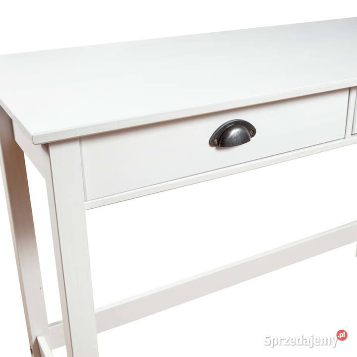 Stolik konsolowy Hill 2 szuflady 110x45x74 lita Warszawa
