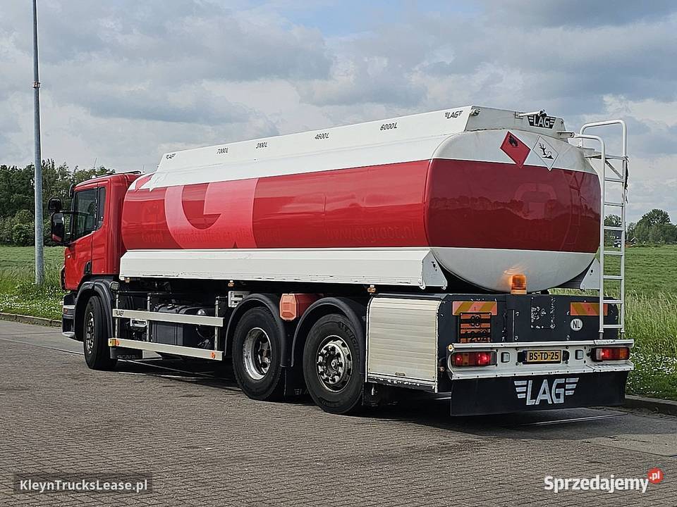 Scania P310 6X24 FUEL 22000 L cysterna 2007