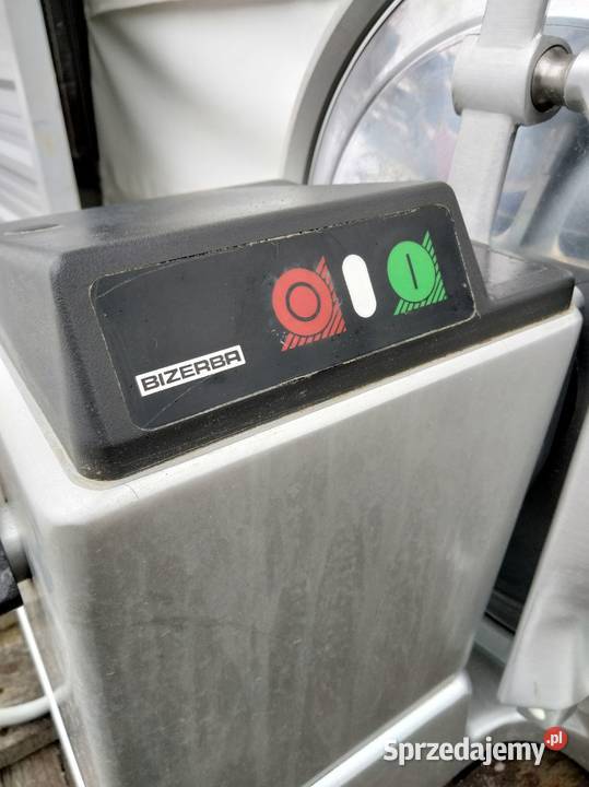 Krajalnica elektryczna stołowa ręczna Bizerba do