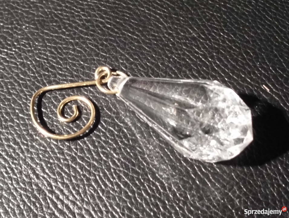 Piękny sopel na choinkę WIELKI DIAMENT małopolskie Kraków