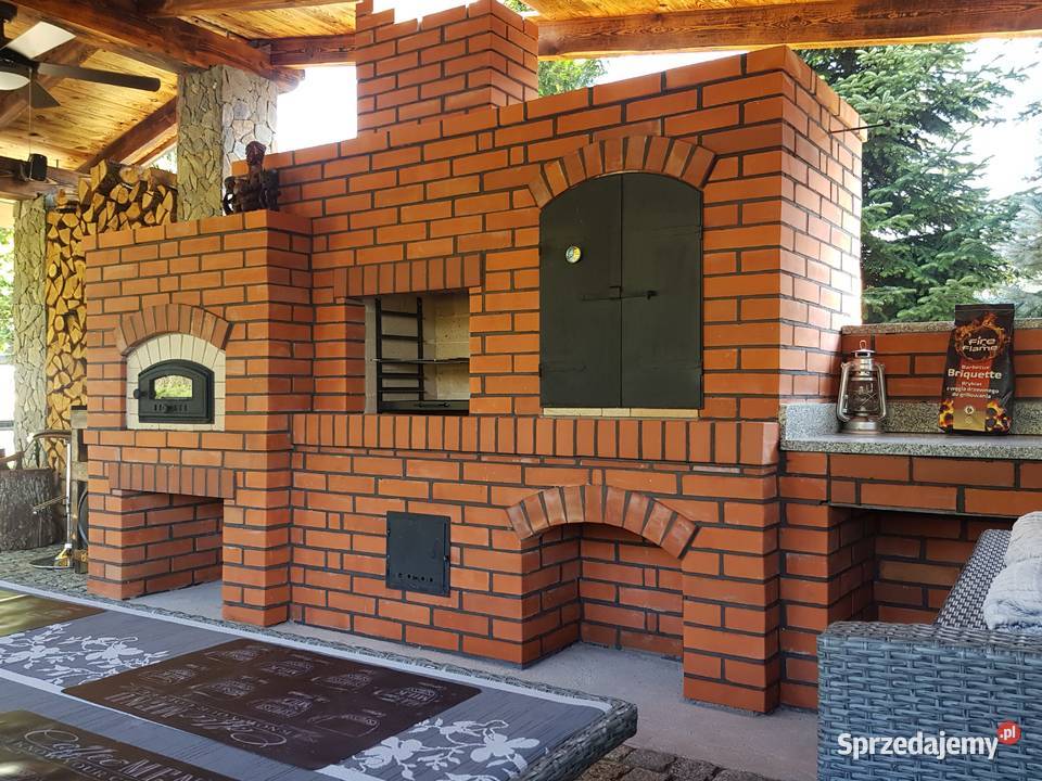 Piec chlebowy z wędzarnią i grillem PERUN Jawor