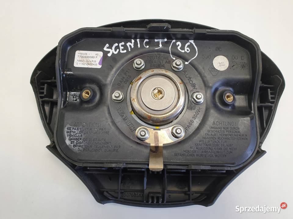 Renault Scenic I lift PODUSZKA POWIETRZNA Rudka