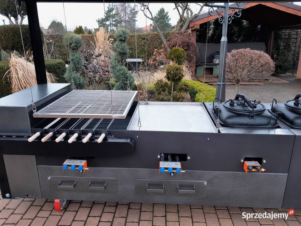 Gastronomiczny grill cateringowy gazowy węglowy Gastronomia
