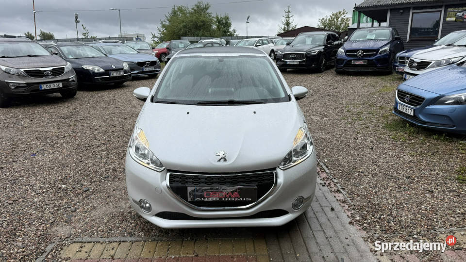 Peugeot 208 12 vti 82 panorama klima Navi tablet tempomat Gdańsk sprzedam