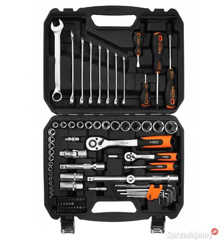 NEO TOOLS Zestaw kluczy nasadowych 100 elementów Białystok