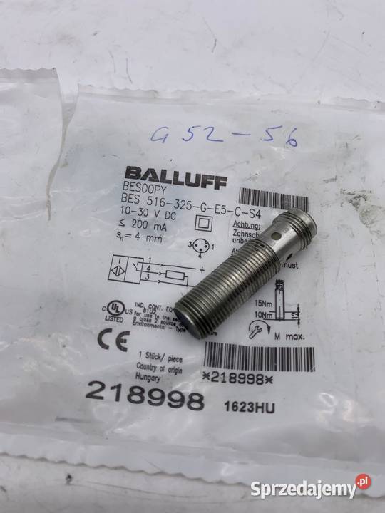 Balluff BES00PY BES 516325GE5CS4 Czujnik