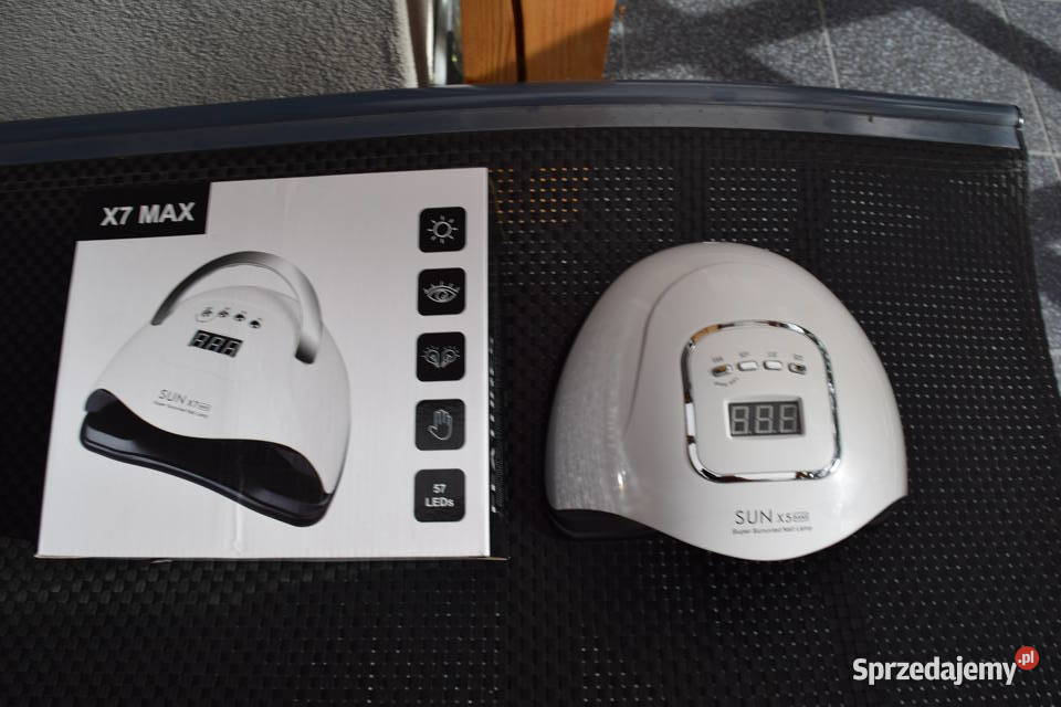 Lampa do Paznokci Mocna 180 Wat SUN X7 warmińsko-mazurskie Olsztyn sprzedam