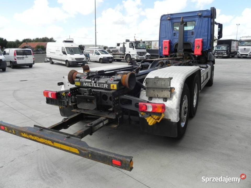 Hakowiec 6x2 Euro 6 Mercedes 400KM Warszawa