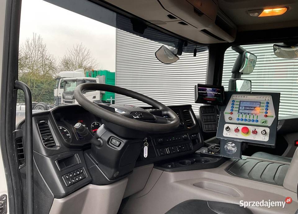 Smieciarka Scania Eur 6 tez Leasing ciężarówki klimatyzacja Śmieciarki Warszawa