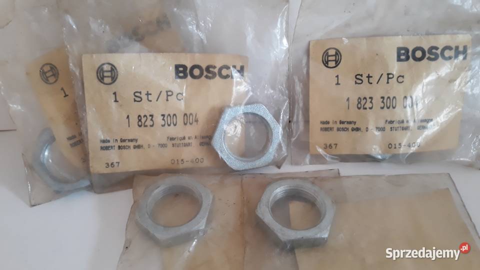 Komplet 9 nakrętek Bosch do mocowania okrągłych Produkcja Dąbrowa Górnicza