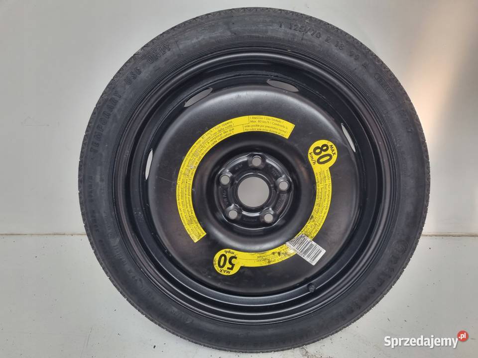 KOŁO DOJAZDOWE ZAPASOWE Audi Seat Vw Golf V Samochodowe Chełm