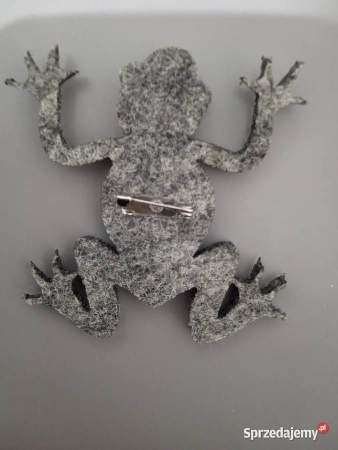 Przypinka broszka filcowa Tychy