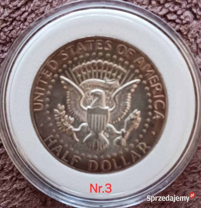 12 Dolara USA 1964 r JF Kennedy 3 Mennicze Konin