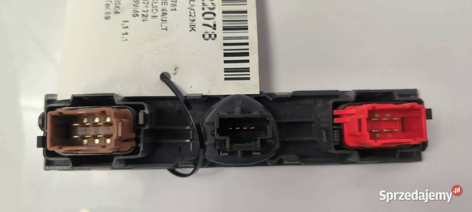 PRZEŁĄCZNIK RENAULT CLIO II 8200071224 osobowe Pozostałe