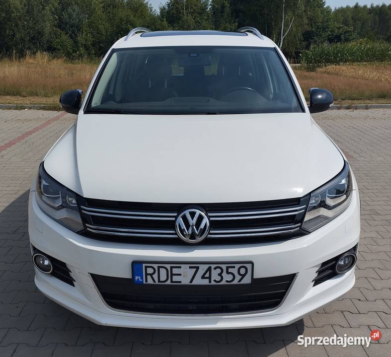 VW Tiguan 2016 wysoka wersja mały przebieg
