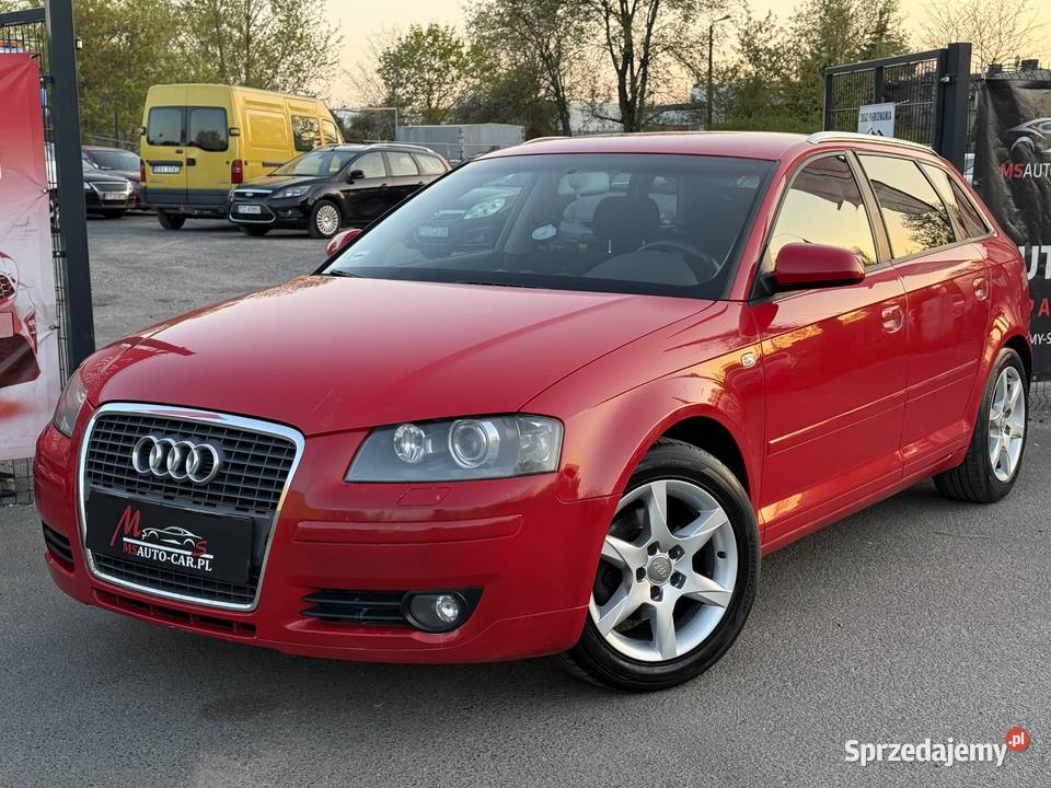 Audi A3 2005 16 Benzyna LIFT Climatronic światła przeciwmgielne Poznań