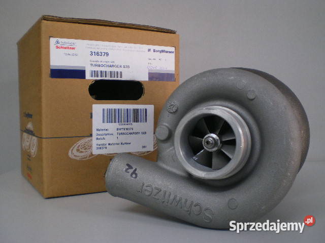 Nowa turbosprężarka SCHWITZER 316379 316378 Siedlce sprzedam